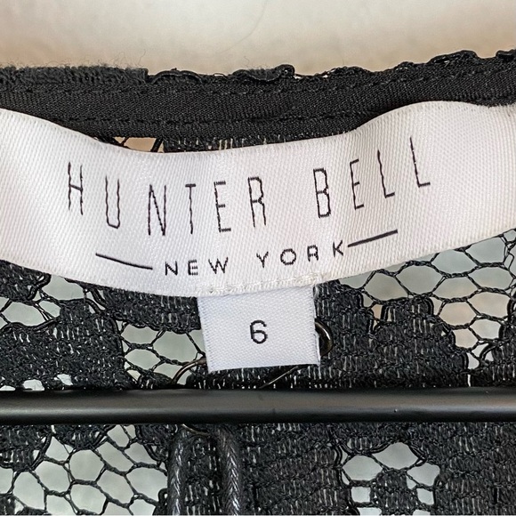 Hunter Bell Eloise Lace Maxi Dress Black - Picture 6 of 8